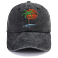 Hawaiian Beach Vacation Essentials, Sun Visor Hats for Travel Accessories, Tropical Vacation Outfits for Men Women, Birthday Gift for Dad Mom (US, Alpha, One Size, Black)