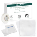 100pc Sterile 4x4 Non-Stick Gauze Pads with Adhesive Medical Tape & 15 Alcohol Wipes – Hypoallergenic Highly Absorbent Non-Adherent Dressing Sponges for Effective Wound Care and First Aid Supplies