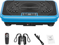 Skiennix Vibration Plate Exercise Machine - Whole Body Fitness Platform for Weight Loss & Lymphatic Support | 330 LBS Capacity with Remote Control