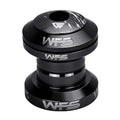 WFS NV.28 1 Inch Threadless Bike Headset - CNC Alloy, ISO 26.4mm Crown Race, Sealed Bearings, Includes Top Cap and Starnut, Black