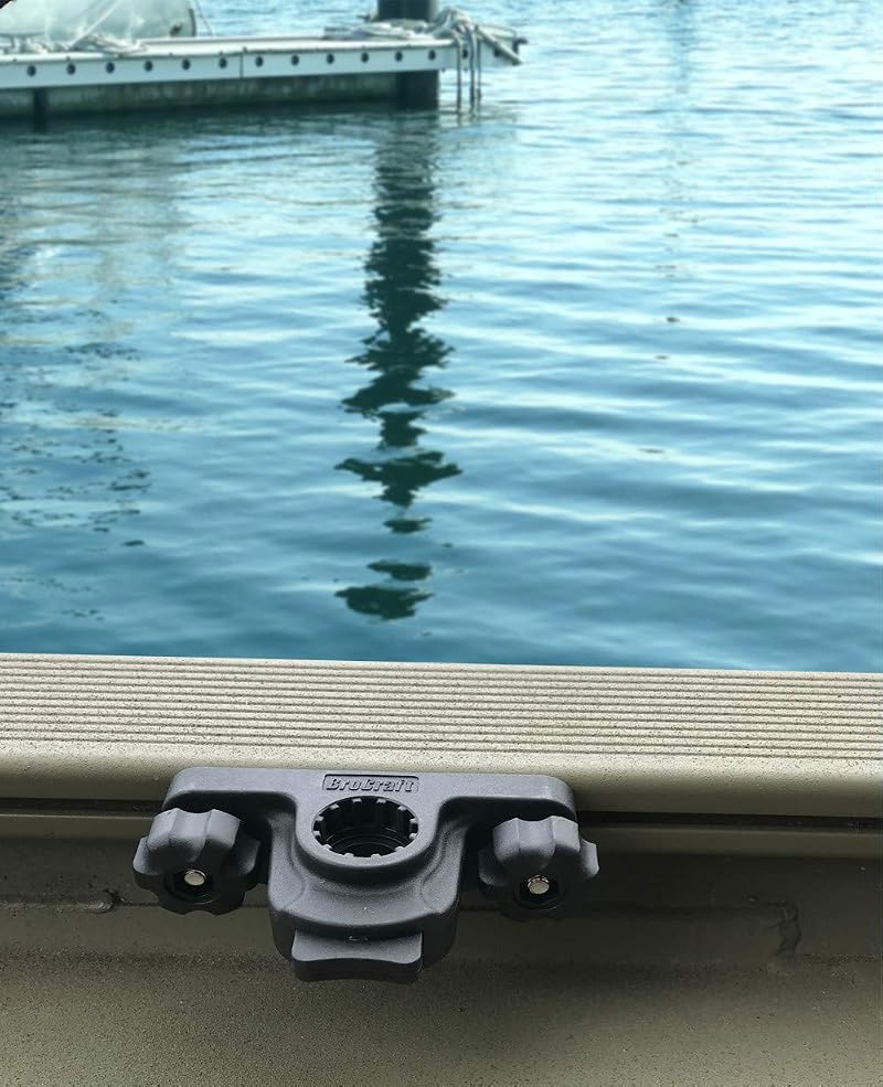 Brocraft EasyLock 90 Degree Boat Track System - Versatrack & Lund Sport Track Rod Holders