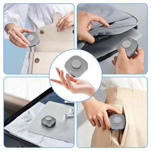 Vigamen Charger Compatible with Aura-Ring Gen 4 Size 8,Fast Safe Charging Dock and USB-C Cable,Silver Gray