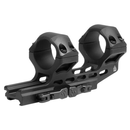 UTG ACCU-SYNC QR 30mm, High Pro, 34mm Offset Scope Mount Black