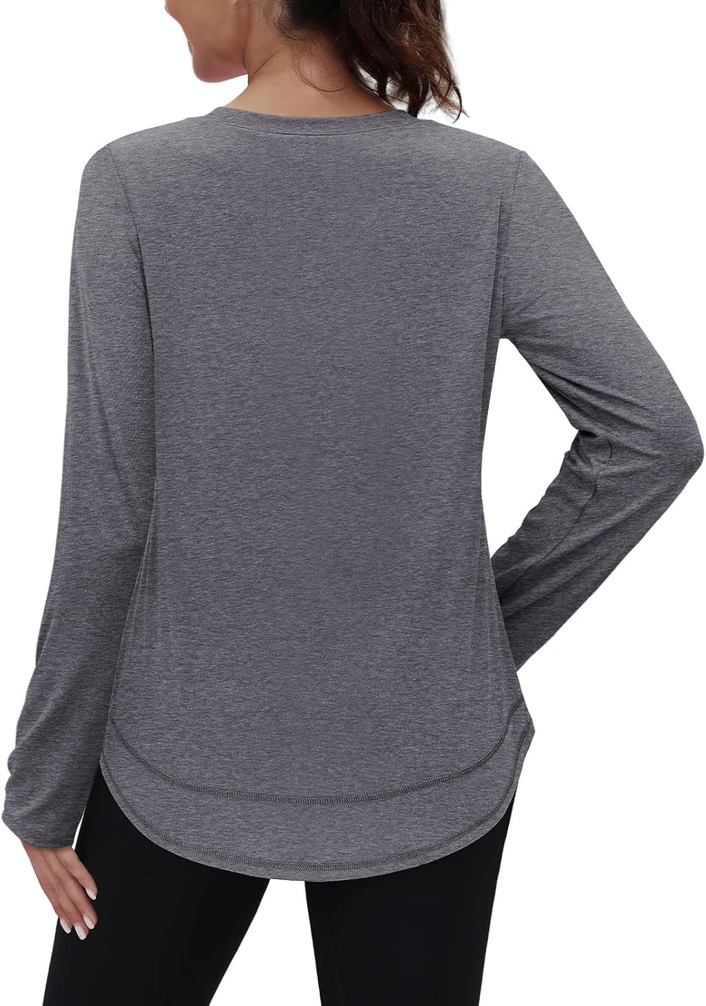 XIEERDUO Women's Quick Dry Long Sleeve Workout Tops - Perfect for Hiking & Running | Sizes S-3XL