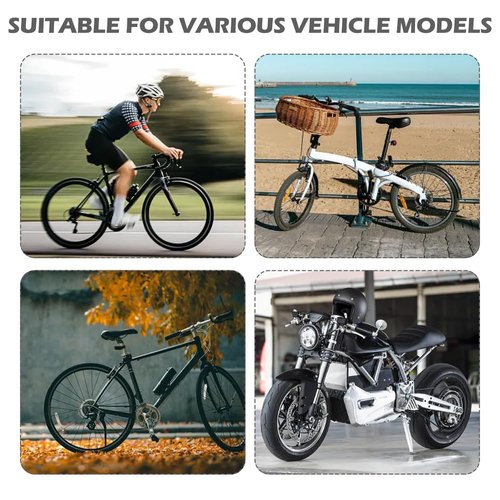 1 Pair of Bike Foot Pegs, Aluminium Alloy Non-Slip Bike Pegs for Folding Bike and Mountain Bike Durable