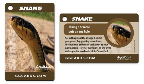 Gorilla Golf Cards - The On-Course Golf Betting Card Game - Add Fun to Your Golf Round - You'll Love to Hate This Game