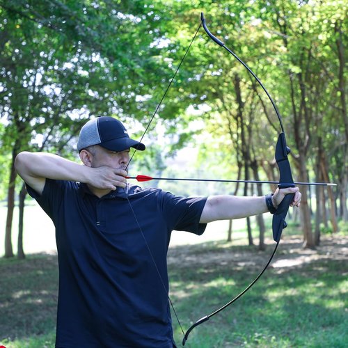 LWANO Recurve Bow - Takedown Archery Set for Adults & Youth | Left & Right Handed, 20-40lbs