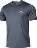 NORTHYARD Men's Sun Protection Shirt - UPF 50+ Short Sleeve Rash Guard for Athletic Activities