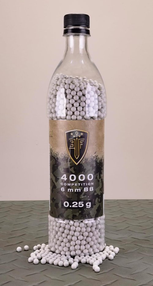 Elite Force 6mm Airsoft BBs - Premium Competition Grade, 4000 Count for Precision Shooting