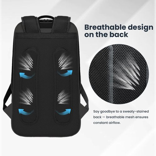 CCGTIOR Tennis Bags Convertible Padel Backpack - Duffle Bag For Paddles & Pickleball Accessories - Laptop Sleeve, Ball Sleeve, Fence Hook, Easy Access,Shoe Compartment (Black)