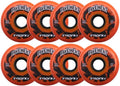 TronX Outdoor Pavement Asphalt Hilo 4-76MM/4-80MM 85A Inline Roller Hockey Wheels 8 Pack