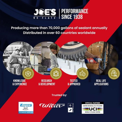 Joe's No Flats Suspension & Dropper Post Smoother - Enhanced Front & Rear Suspension | Adjustable Dropper Seat Post
