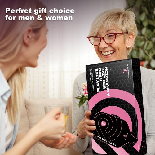 2025 Pickleball Paddles,Raw Carbon Fiber Surface（CFS）, 16mm T700 High Grit & Spin, V6 Pro Pickle Ball Paddles Designed for Ultimate Spin & Consistency- Cute Pickleball Paddle for Women (Pink)