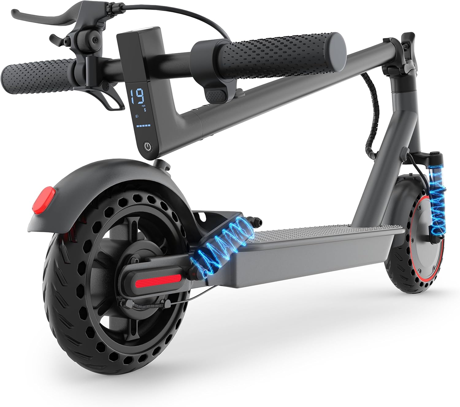 Regine Electric Scooter - Powerful 350W-500W Motor, 10-21 MPH, 10-28 Miles Range, Lightweight Design