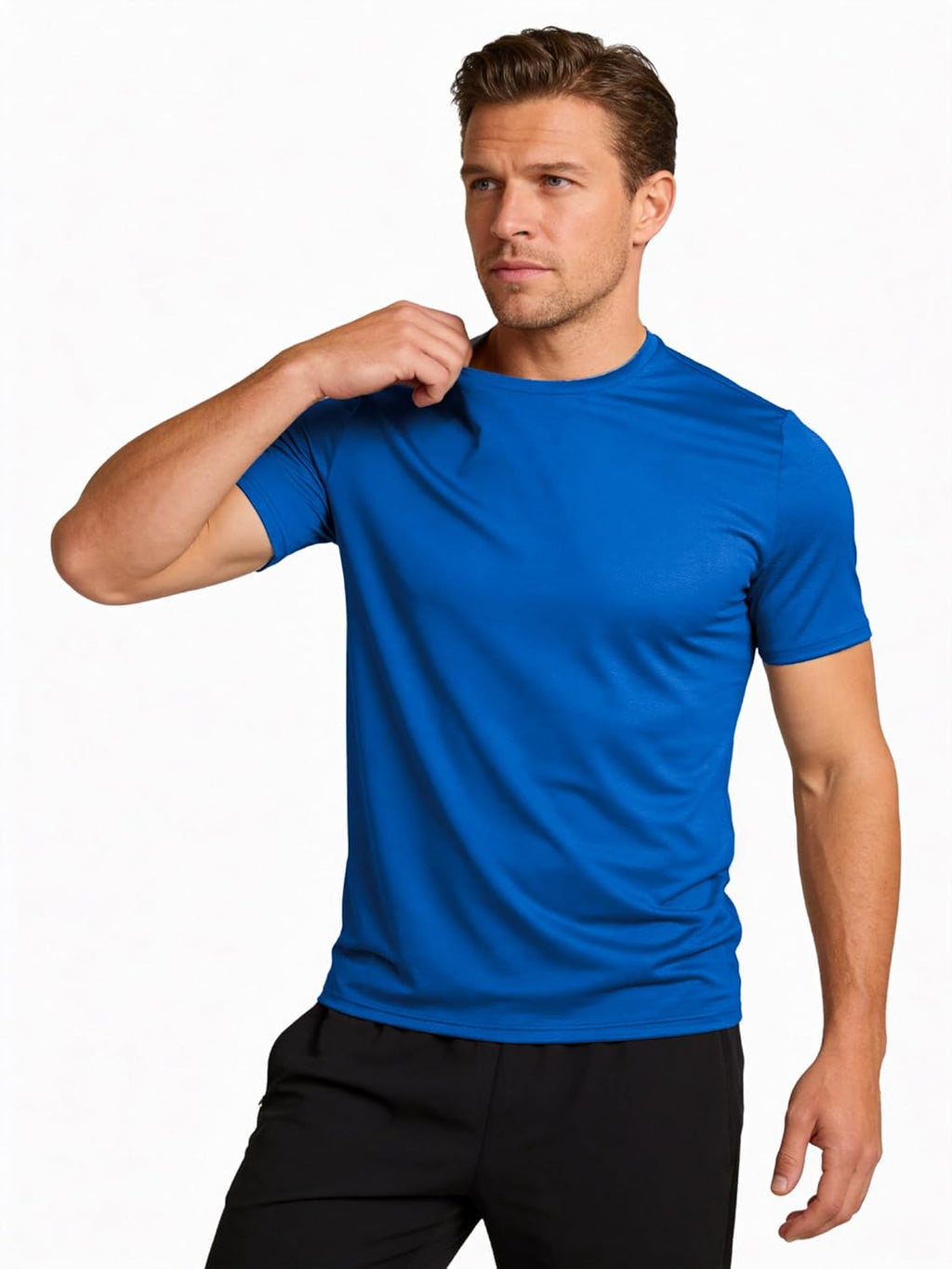 Skiennix Men's Workout Shirt - Moisture-Wicking Dry Fit Athletic Tee | Short Sleeve Running Top