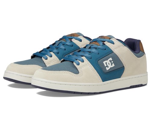 DC Men's Manteca 4 Casual Skate Shoe Grey/Blue/White 11