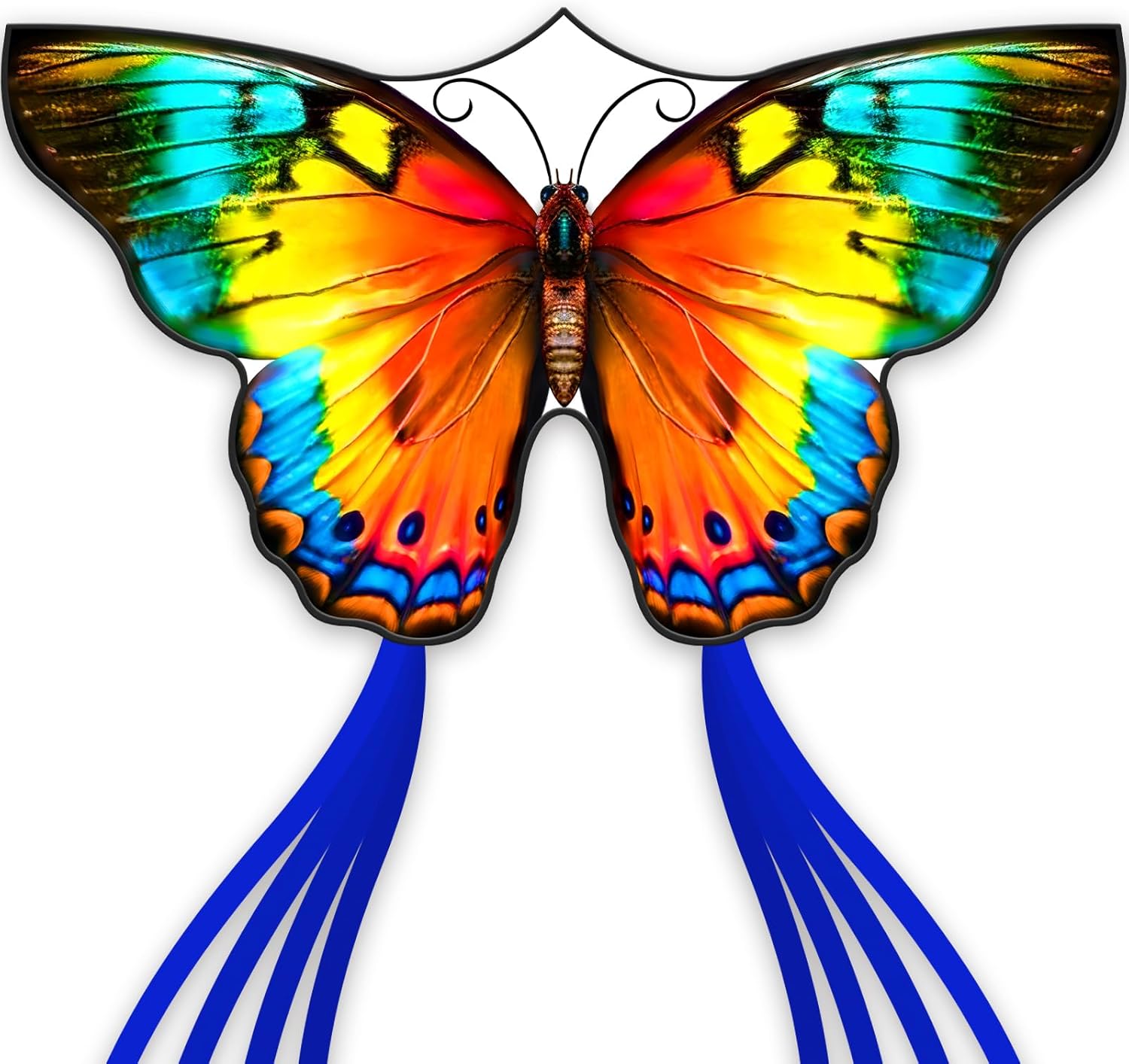 SGftre Butterfly Kites - Easy to Fly for Kids & Adults | Perfect for Outdoor Family Fun (Flower Splendour)
