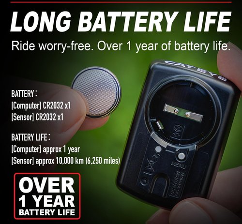 CATEYE Velo Wireless Bike Computer - Speedometer & Odometer with Calorie Tracking | Waterproof, Auto Start/Stop