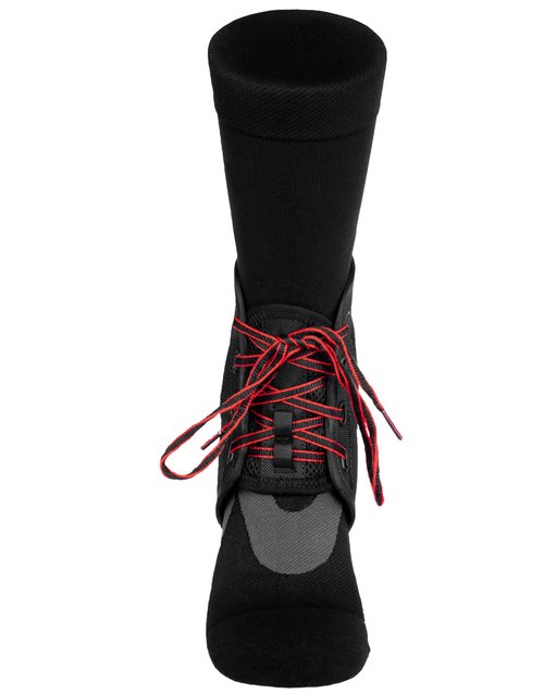 MUELLER Sports Medicine AFT3 Ankle Brace, Ankle Pain Relief Support for Men and Women, Ideal for Sprains, Strains, Arthritis, Black, Medium