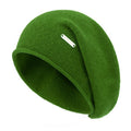 A17-green One Size Knit Slouchy Beanie Hats for Women – Warm Plush Ski Cap