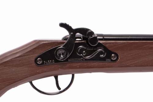 PARRIS CLASSIC QUALITY TOYS EST. 1936 Kentucky Rifle and Pistol Bundle - Real Wood & Steel Construction, Real Wood Stock, Pre-1898 Design
