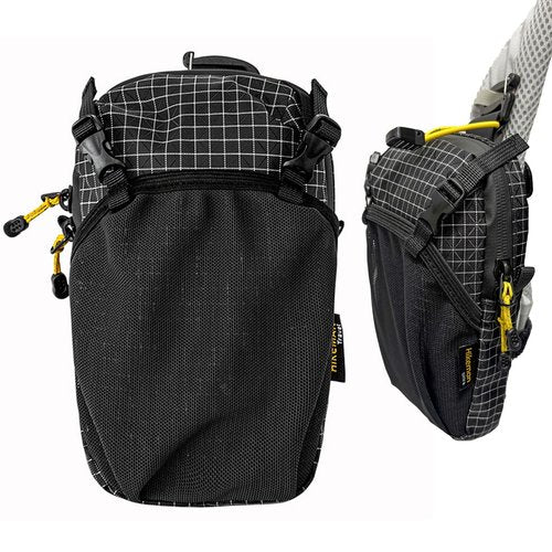 Danuosie Backpack Shoulder Strap Pouch - Waterproof Strap Pack Phone Pouch, Backpack Strap Pocket Attachment Bag, Small Crossbody Bag Waist Pack for Sports Hiking Camping
