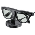 REIKIYA Charging Stand for Ray-Ban Meta Smart Glasses (Gen 1 & 2), Portable Charging Dock for Wayfarer, Headliner, Skyler with 3.3 ft USB-C Cable, Charger for Meta Glasses, RayBan Meta Accessories
