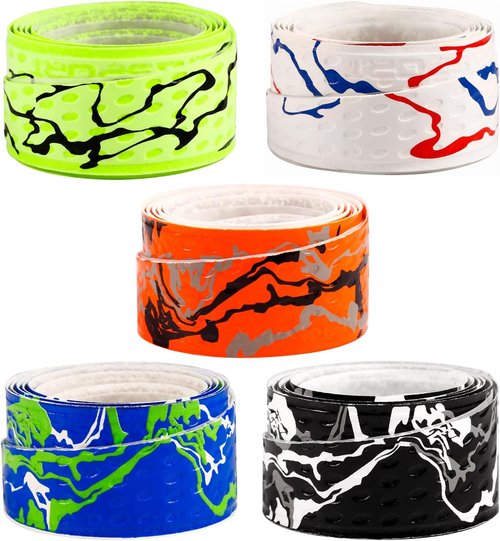 INSUM Baseball Bat Grip Tape - 5 Pack of 1.1mm Softball Wraps in Mixed Colors