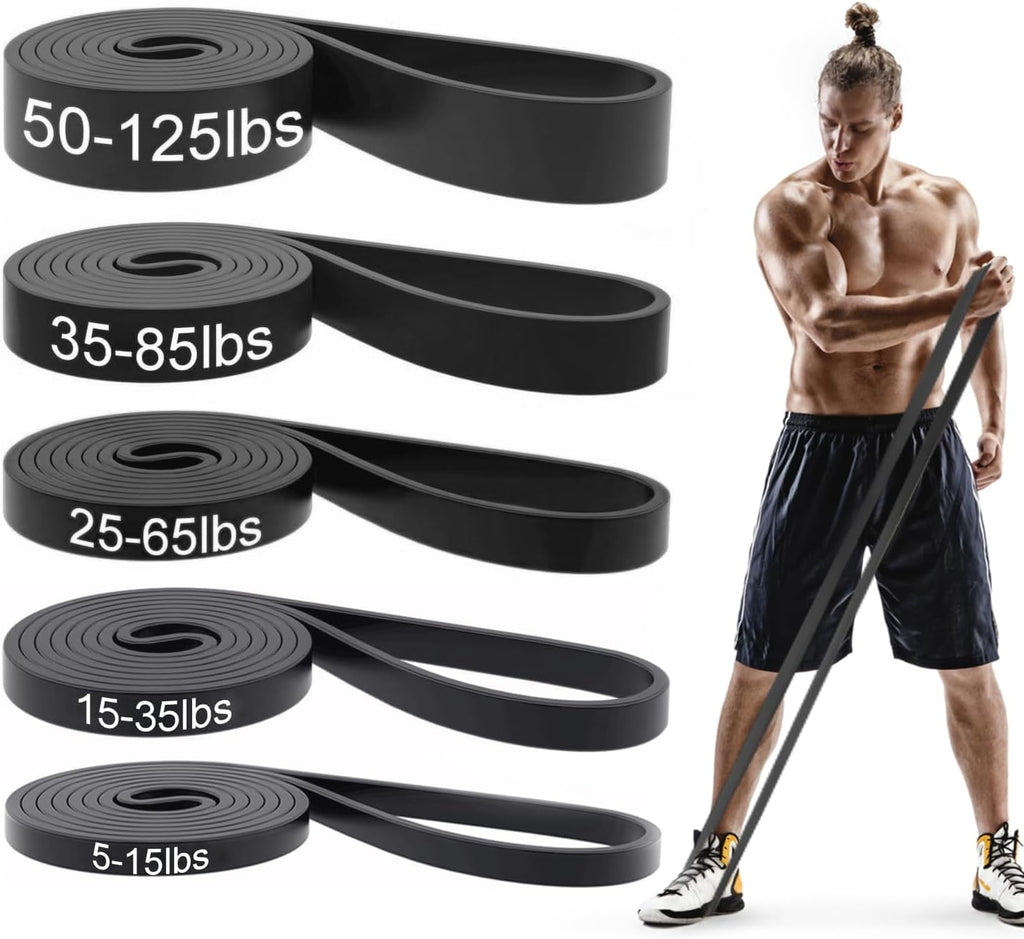 Skiennix Pull Up Bands - Resistance Bands Set for Men & Women | Ideal for Muscle Training & Physical Therapy