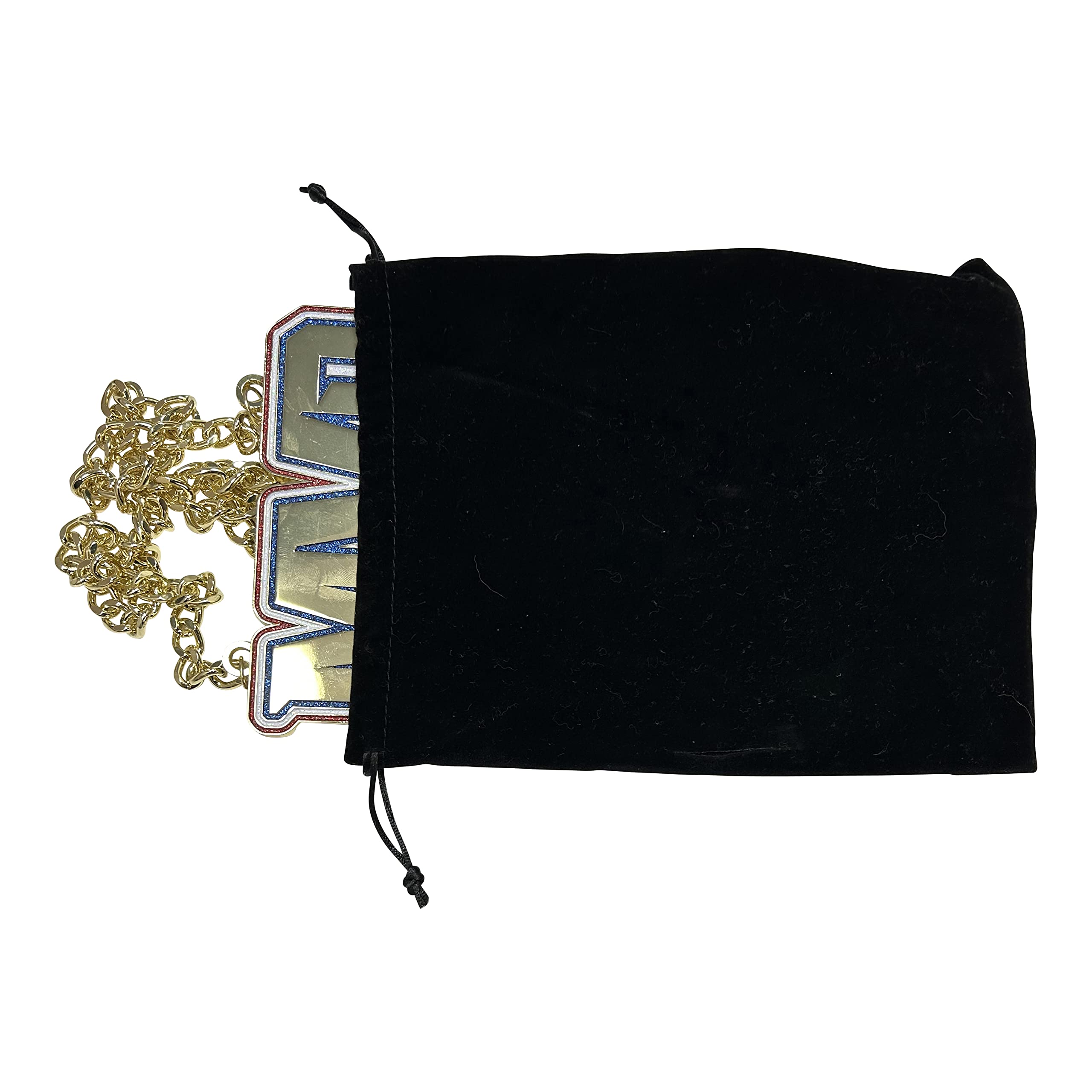 Express Medals XL Metal MVP Champ Chain Trophy Award with Black Velvet Presentation Bag.