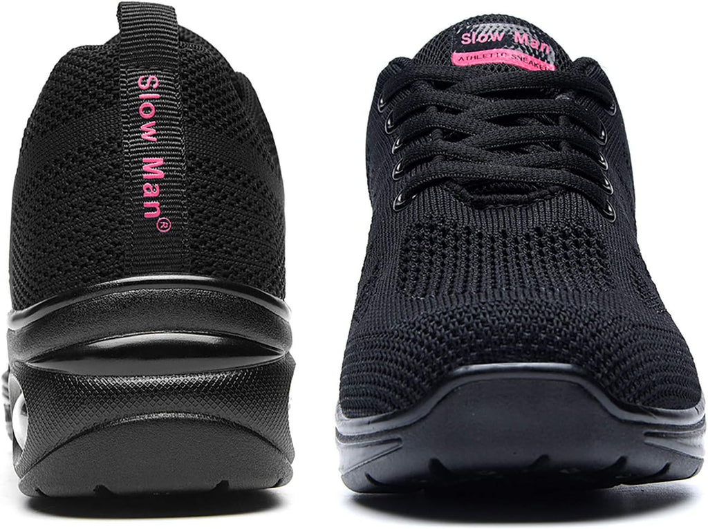 Skiennix Women's Jazz Shoes - Breathable Lace-Up Sneakers with Air Cushion | Split Sole Dance Platform