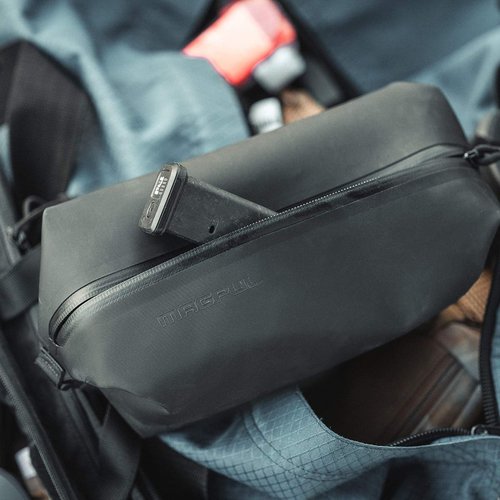 Magpul DAKA Takeout 3.5L Tactical Bag All-Purpose Durable Water-Resistant Heavy Duty Zipper Pouch, Black