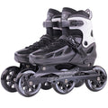 PAPAISON Adult Adjustable Inline Skates for Men Women with 3 100mm Wheels, Outdoor Blades Female Male Fitness Speed Racing Skates, Roller Skates for Teens Boys Girls