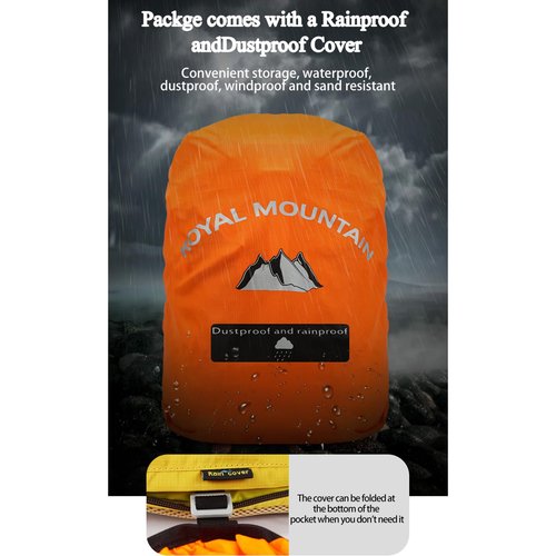 Small Hiking Backpack, 20L Lightweight Travel Backpacks For Men Women, Water Resistant Outdoor Day Pack, Ultralight Camping Daypack Backpacks, Durable Hiking Backpack Fit For Camping.(With Rain-cover)