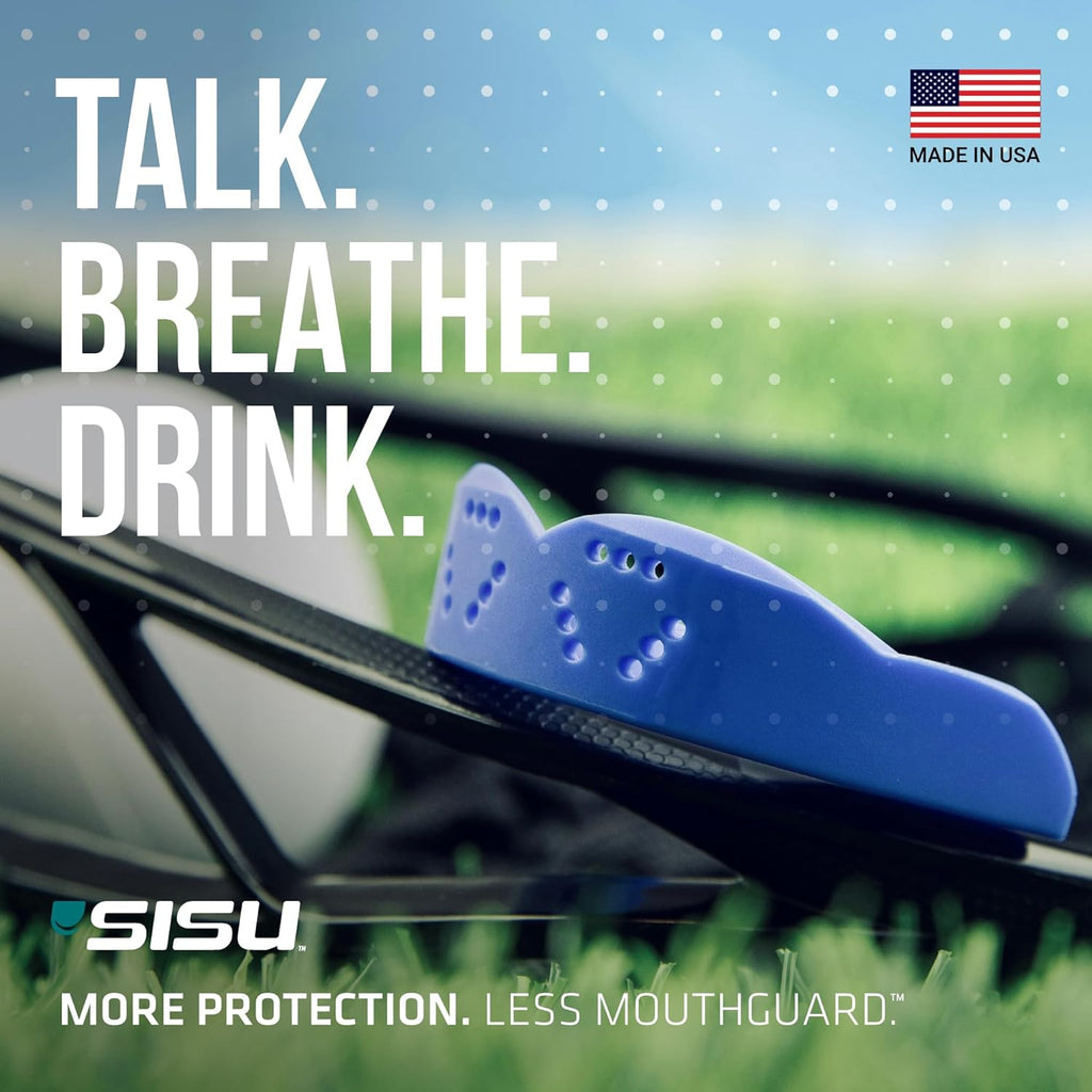 SISU 3D Mouthguard - Easy Fit Protection for Lacrosse, Football & Hockey | Remoldable Up to 20 Times