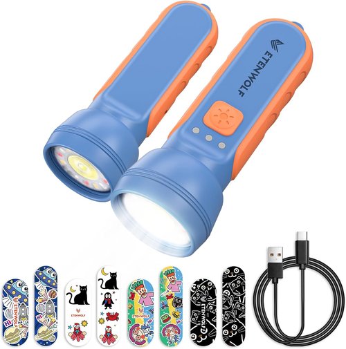 ETENWOLF P200 Electric Ball Pump - Rechargeable with L1 Flashlight | Portable & Efficient