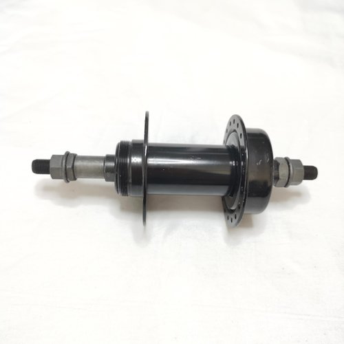 Bicycle Rear Hub Assembly 36 Holes, Disc Brake, Rear Width 135mm, Bicycle Wheel Part Rear Bike Hub (Black)