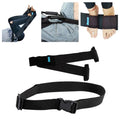 Stretch Bands for Exercise – Leg Stretching Strap for Physical Therapy, Hands-Free/Manual Options for Elderly Rehabilitation Bedridden Patients Lower Limb Myasthenia (2 Feet+Waist Belt)