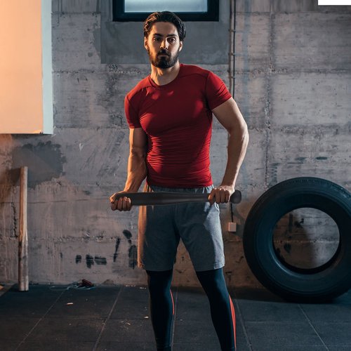 A2ZCARE Steel Mace Exercise Club - Heavy Duty Steel Indian Clubs - Perfect for Strength Training, Full Body Workout and Rehabilitation (10LB - Black)