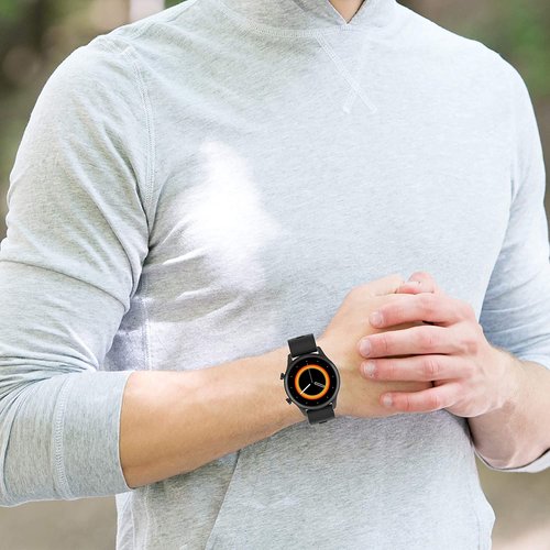 FitTurn [10 Pack] Bands Compatible with Cubitt Aura/Aura Pro/CT2 Pro/CT4/Viva Pro/Viva Watch 22MM Silicone Replacement Adjustable Quick Release Wristband Strap for Cubitt Aura/Aura Pro/CT2 Pro/CT4/Viva Pro/Viva SmartWatch