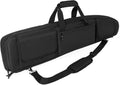 DULCE DOM Tactical Double Rifle Case - Soft Gun Bag with Movable Divider & Accessory Pouches | 36-48 Inch