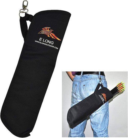 EOUS Archery Arrow Holder - Hip Side Quiver with Belt Clip for Easy Access | Durable and Lightweight