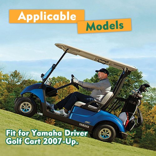 CLUBRALLY Yamaha Floor Mat Rivet, Golf Cart Floor Mat Clips Applicable to 2007-Up Yamaha Driver Golf Cart, Pack of 11