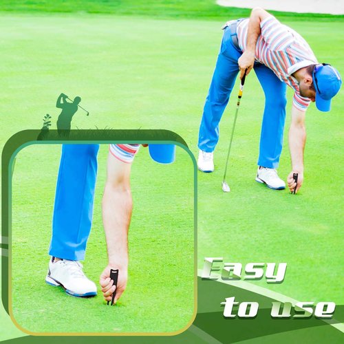 Sotiff 8 Pcs Metal Bending Golf Divot Repair Tool Portable Green Divot Fork Metal Golf Repair Tool Accessories Curved Spit for for Golfer Men Women Sports Lovers Fairway Repairing (Black)