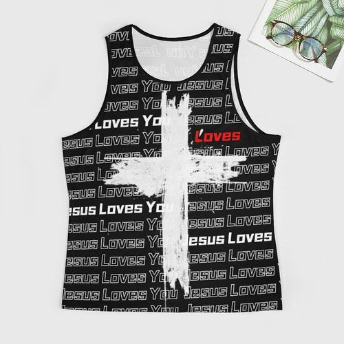 Domirica Men's 3D Print Tank Top - Casual Sleeveless Gym Shirt | Breathable Quick-Dry Sportswear