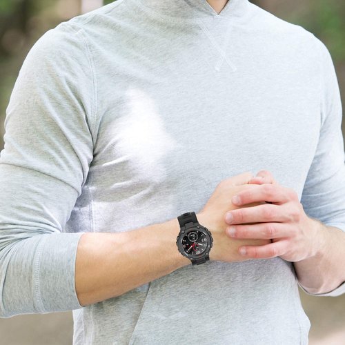 ZSZCXD Compatible for Amazfit T-rex Band, Adjustable Sport Silicone Replacement Strap Wristband for Amazfit T-Rex/Amazfit T-Rex Pro (8 Colors)