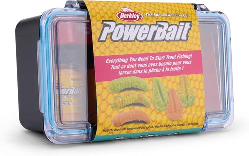 Berkley PowerBait Trout Fishing Dough Bait - Premium Scented Formula for Enhanced Catching