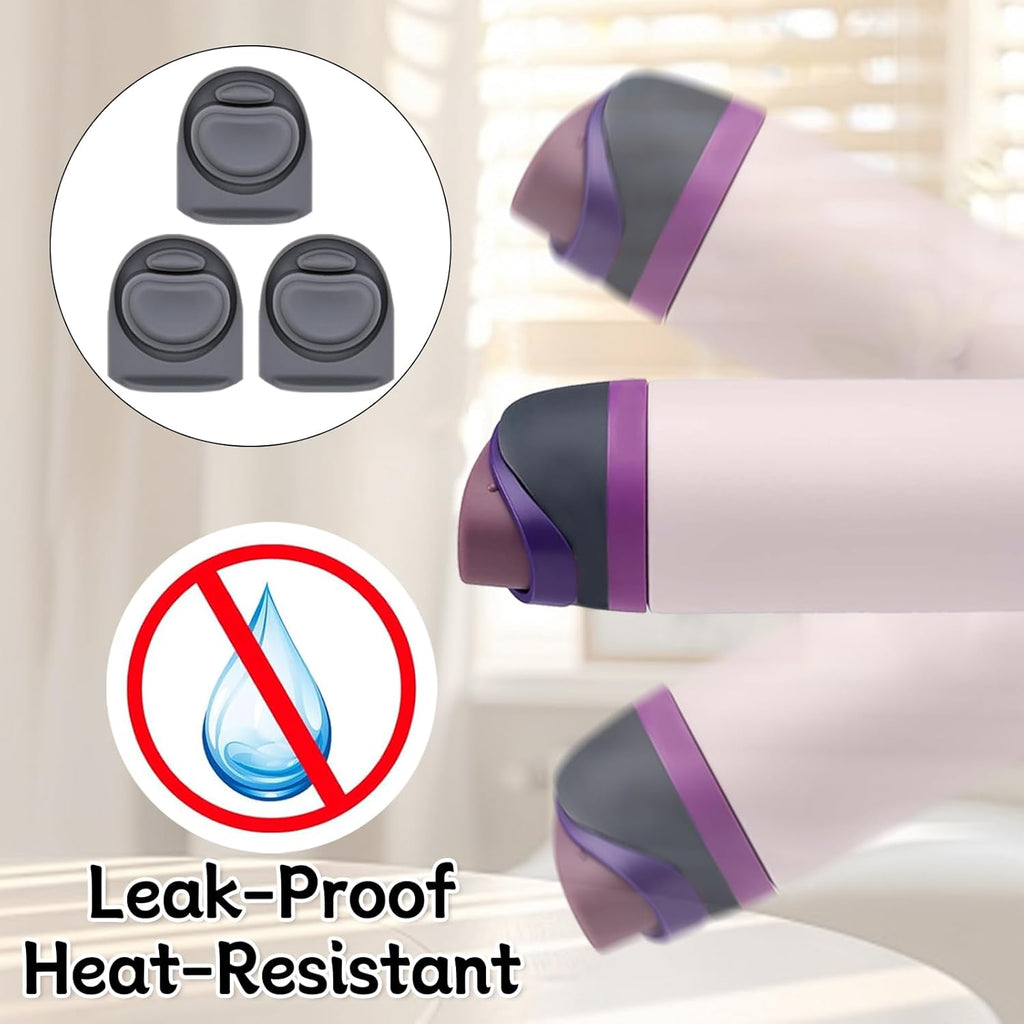 Owala | 3-Pack Replacement Rubber Stopper Seals for FreeSip Water Bottles - Durable Silicone Caps