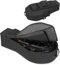 DSLEAF Soft Compound Bow Case - Padded Tactical Archery Carrier with Arrow Pocket & Backpack Straps