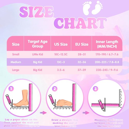 TOMSHOO Kids Roller Skates for Girls Toddlers Youth 4 Sizes Adjustable Quad Skates with Light up Wheels Children Skates for Indoor Outdoor (Heart Purple, Large)